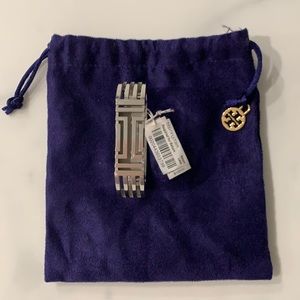 BRAND NEW with original tags Tory Burch Silver Fit Bit bracelet. 8”